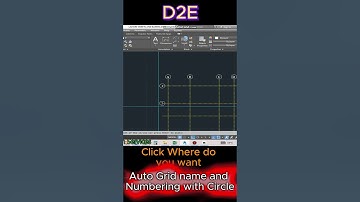 Auto Numbering with Circle in AutoCAD #autocad #numbers #autolisp