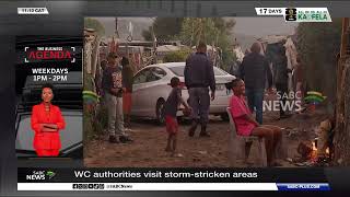 WC authorities visit storm-stricken areas