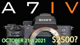 SONY A7IV SPECS, RUMORS, PRICE & RELEASE DATE!