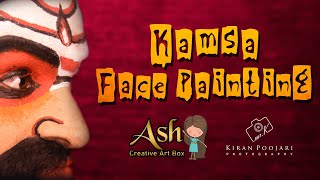 Face Painting Tutorial | Kamsa Face Painting