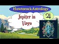 Natal jupiter in virgo