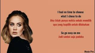 Adele - Easy On Me (Lyrics Video & Terjemah)