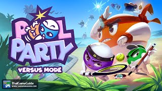 Funny Casual Sport Party Game : Pool Party | Local Shared Screen Versus Mode ~ Full Gameplay