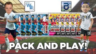 PACK & PLAY vs. PacksUnited Leg #1! Match Attax 2018/19 - ENGLAND vs. Germany