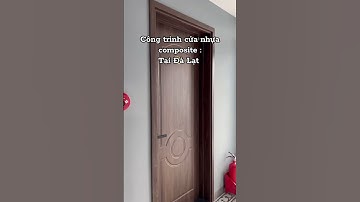Hoàn thiện công trình cửa nhựa composite tại Đà Lạt #thietkenoithat #xaydung #cửanhuacomposite #cua