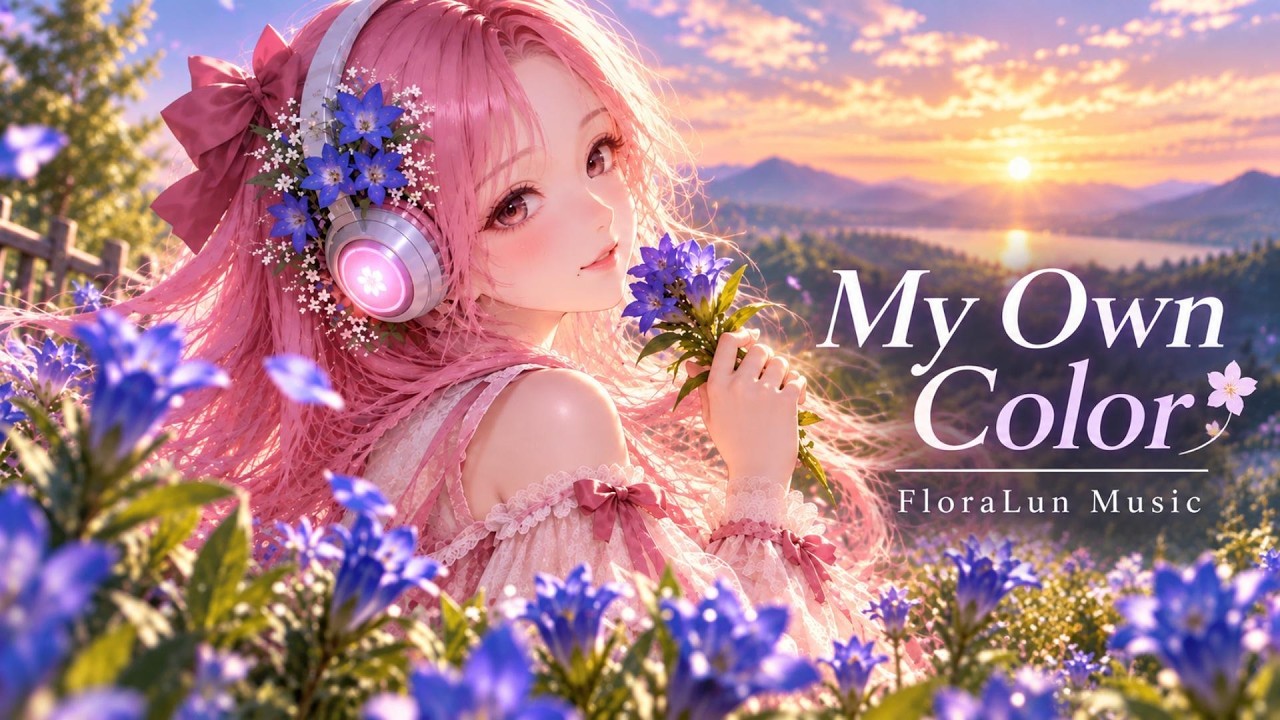 癒し・作業用BGM】Colors of the Evening 🌸 夕暮れの彩り｜FloraLun