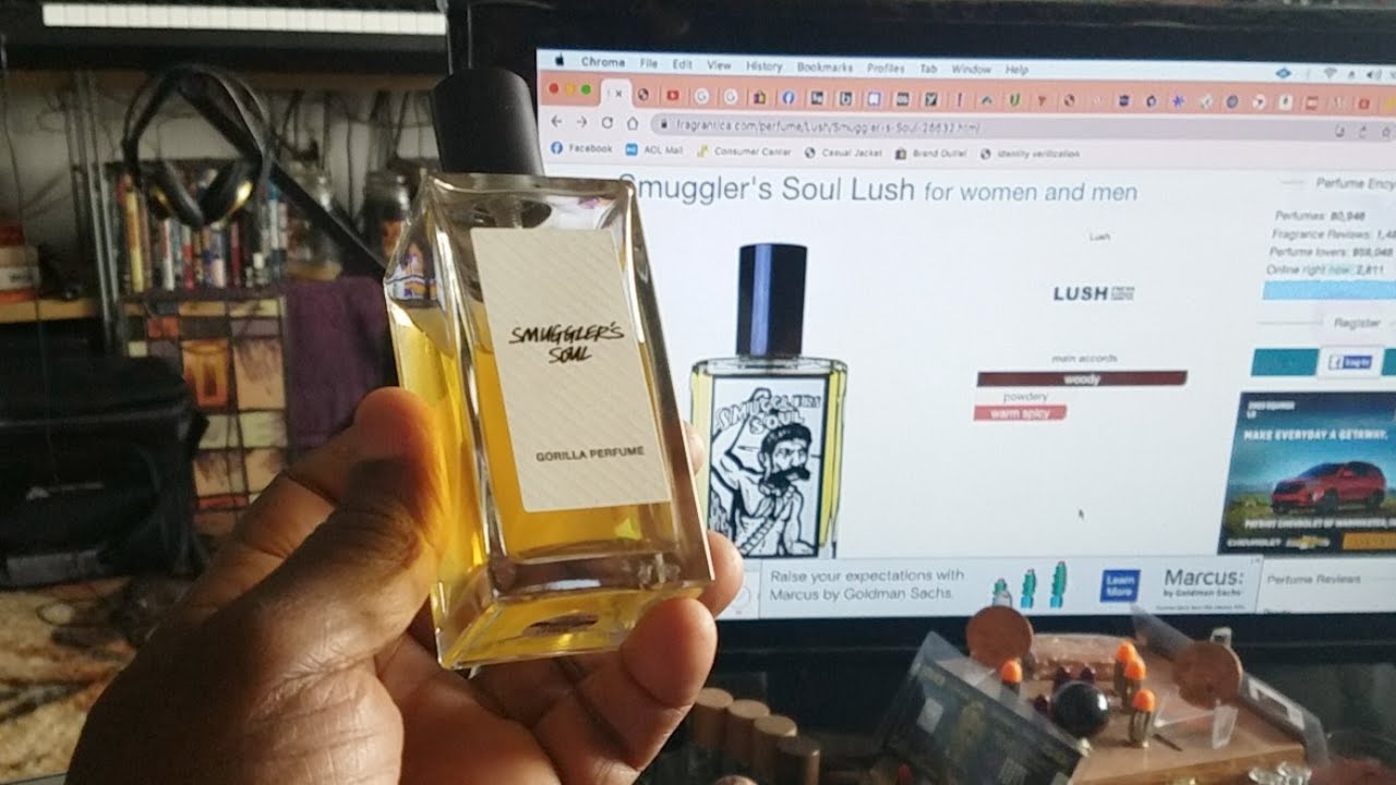 Lush/Gorilla Perfumes: Smugglers Soul....New Edition.