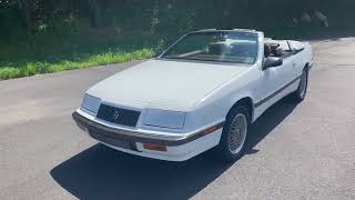 1989 Chrysler Lebaron GTC Turbo FIVE SPEED