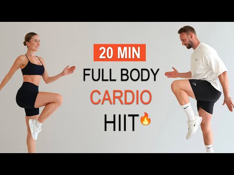 20 MIN FULL BODY CARDIO X HIIT Intense Fat Burning No Repeat Warm Up Cool Down Fit Mo