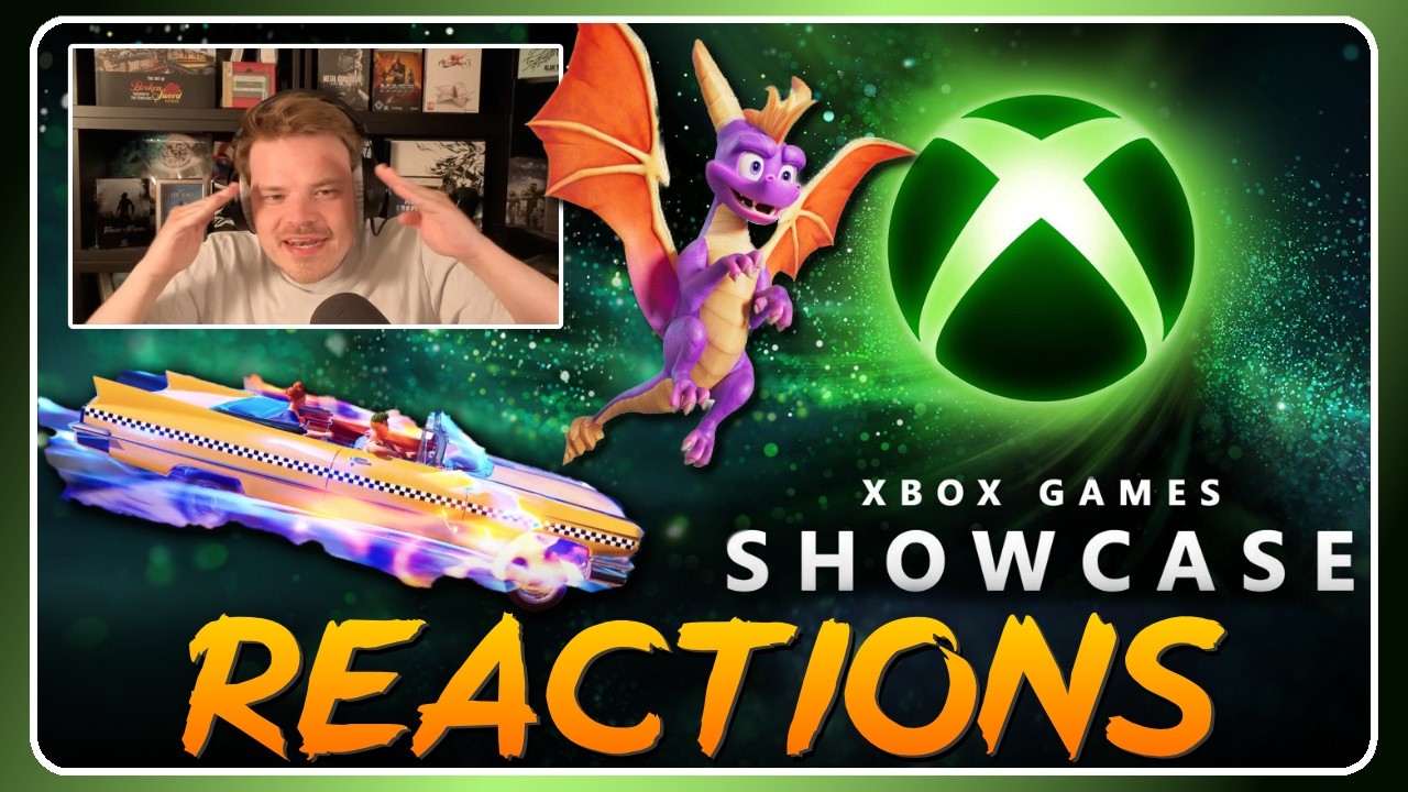 XBOX SHOWCASE Reaction - Crazy Taxi, Persona 6, Spyro, Senua, Gears of War E-Day Exklusivität & mehr