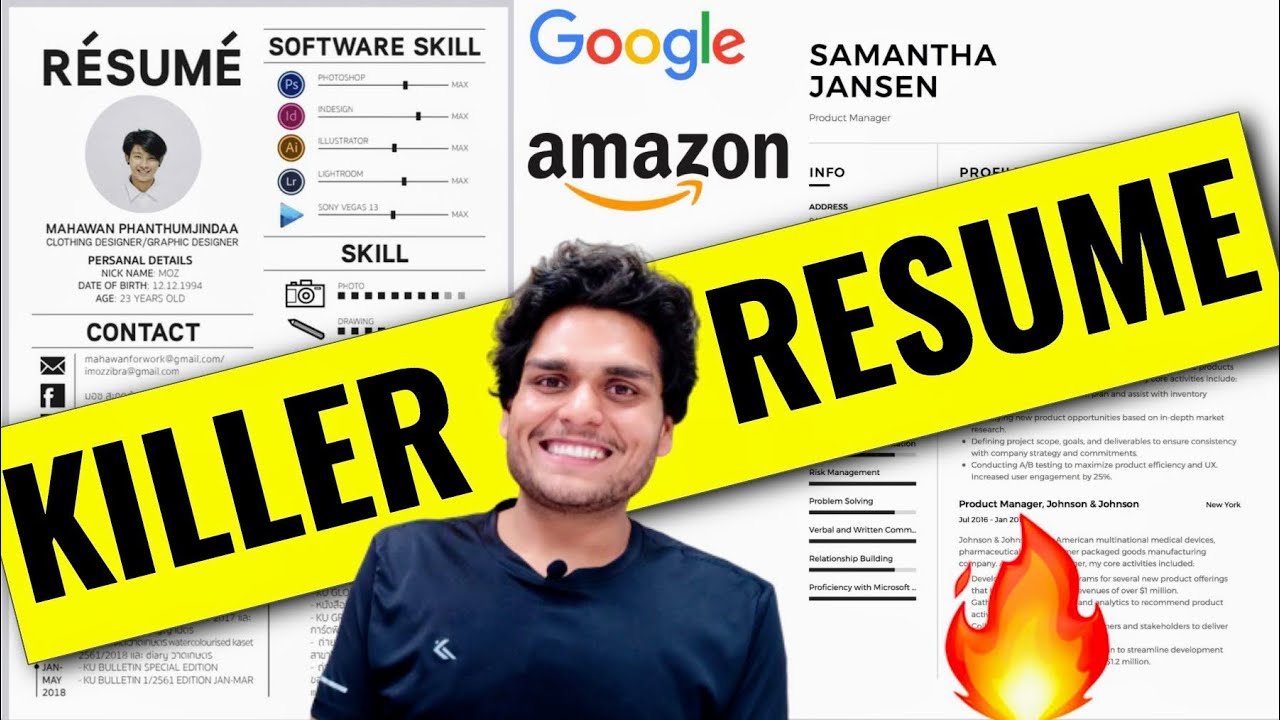 How to write a Strong Resume for Software Developer #2 | For Freshers ...
