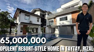 House Tour 46 | Opulent Resort Style Home in Taytay, Rizal