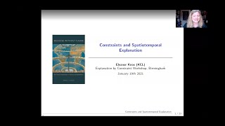 Eleanor Knox - Constraints and Spatiotemporal Explanation