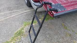 Installation mods for Traxion 5150 tailgate ladder