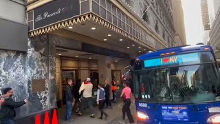 As more migrants arrive, Mayor says NYC has 'run out of space'