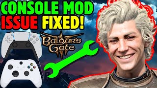 CONSOLE MOD BIGGEST ISSUE FIXED! in Baldur's Gate 3