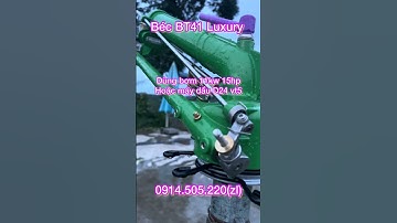 BÉC BT41LUXURY LỐC BẠC , HỌNG PHUN TÍM CÓ KHE, PHUN XA 40M,REN ĐỒNG 49  #bt41luxury #bectuoicaphe