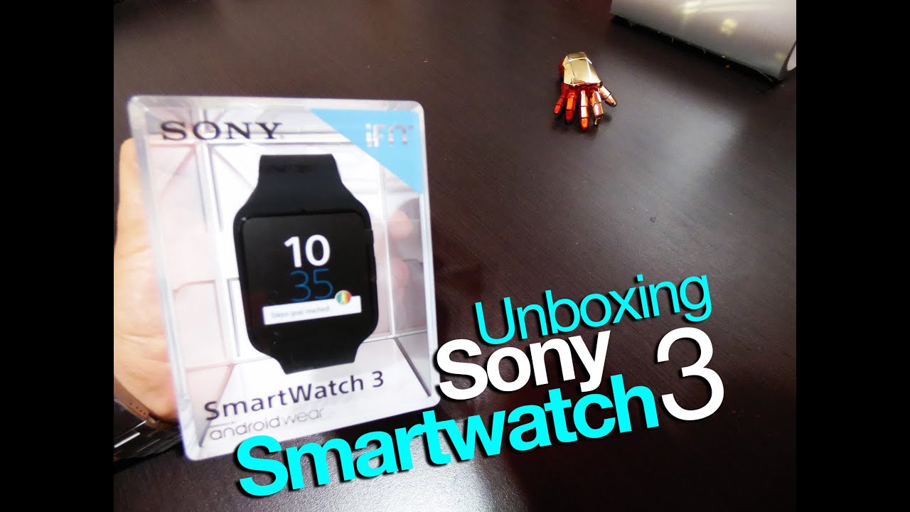 Unboxing Sony Smartwatch 3 - Android Wear - YouTube