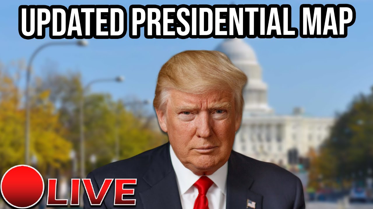 Live 2024 Presidential Map Prediction [January 2024] YouTube