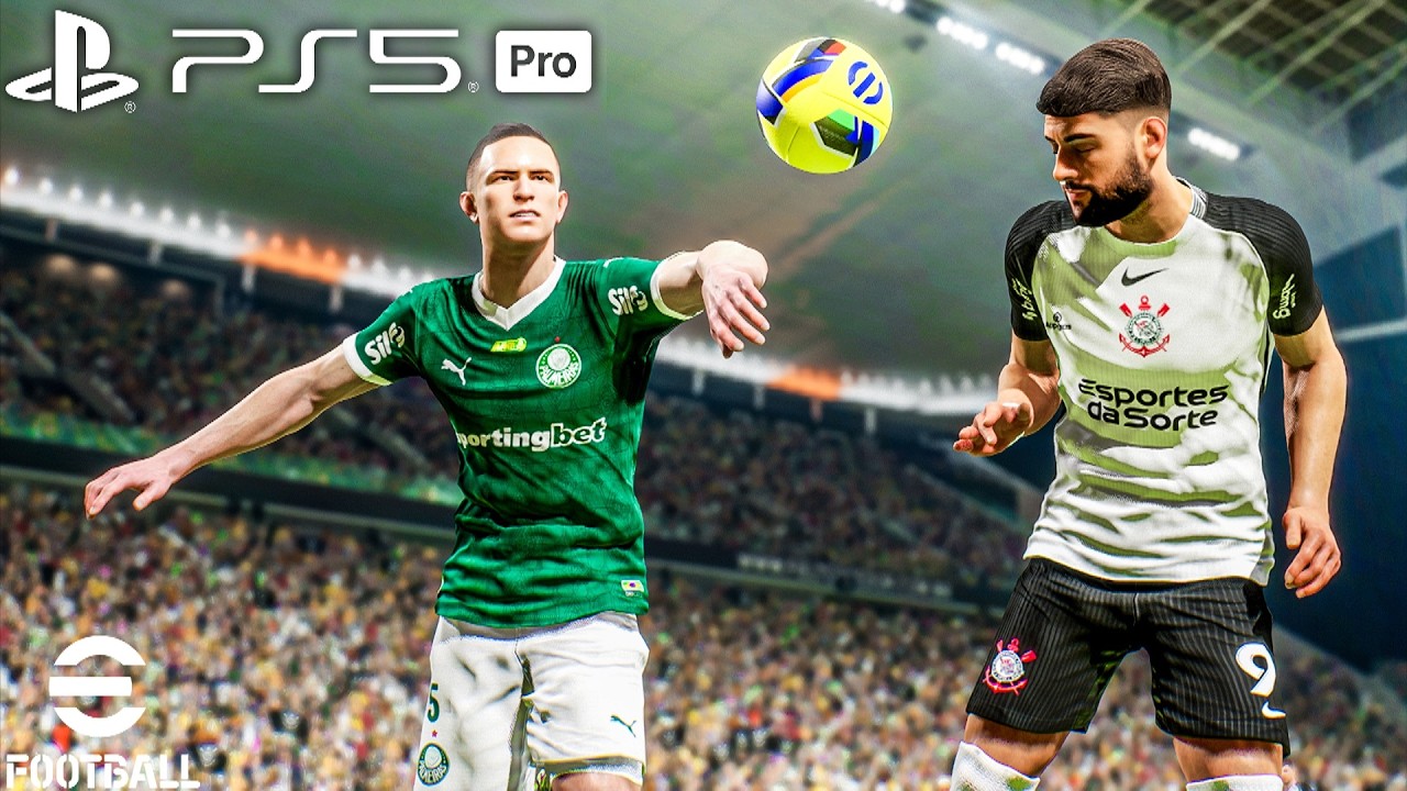 eFootball | Corinthians vs Palmeiras | Neo Quimica Arena PS5 PRO 4K