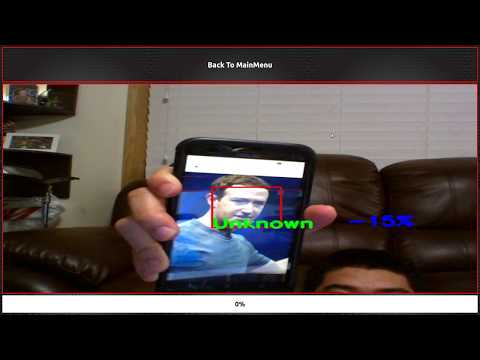 Gui for starting a car using passcode and facial recognition Part2