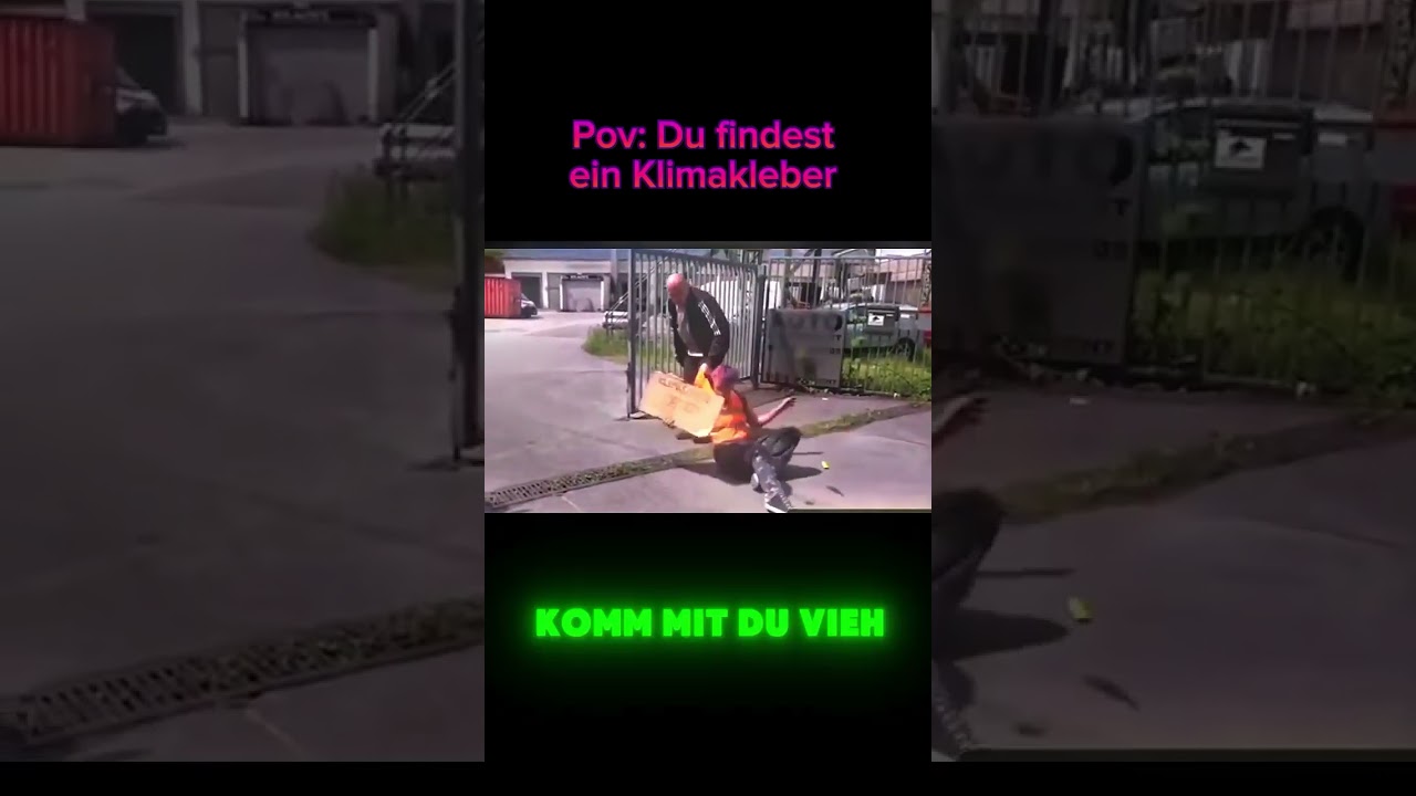 Egon Kowalski und der Klimakleber 