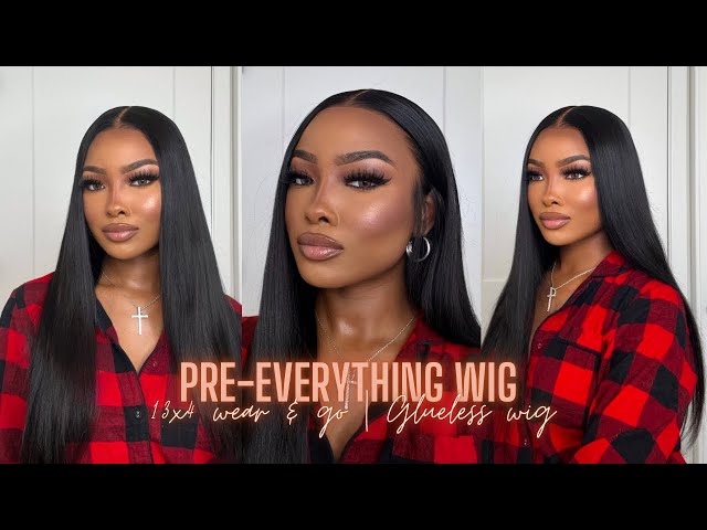 TRULY GLUELESS LACE FRONTAL WIG INSTALL!, NO GELS OR SPRAYS/ ELASTIC BAND  METHOD/ NADULA HAIR - YouT…