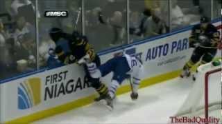 Marcus Foligno destroys Gunnarsson