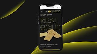 Регистрация и покупка золотых слитков #RealGold2_0 со смартфона