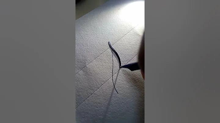 Letter S in Copperplate calligraphy #art #artist #calligraphy #shorts #letter #trending #viral