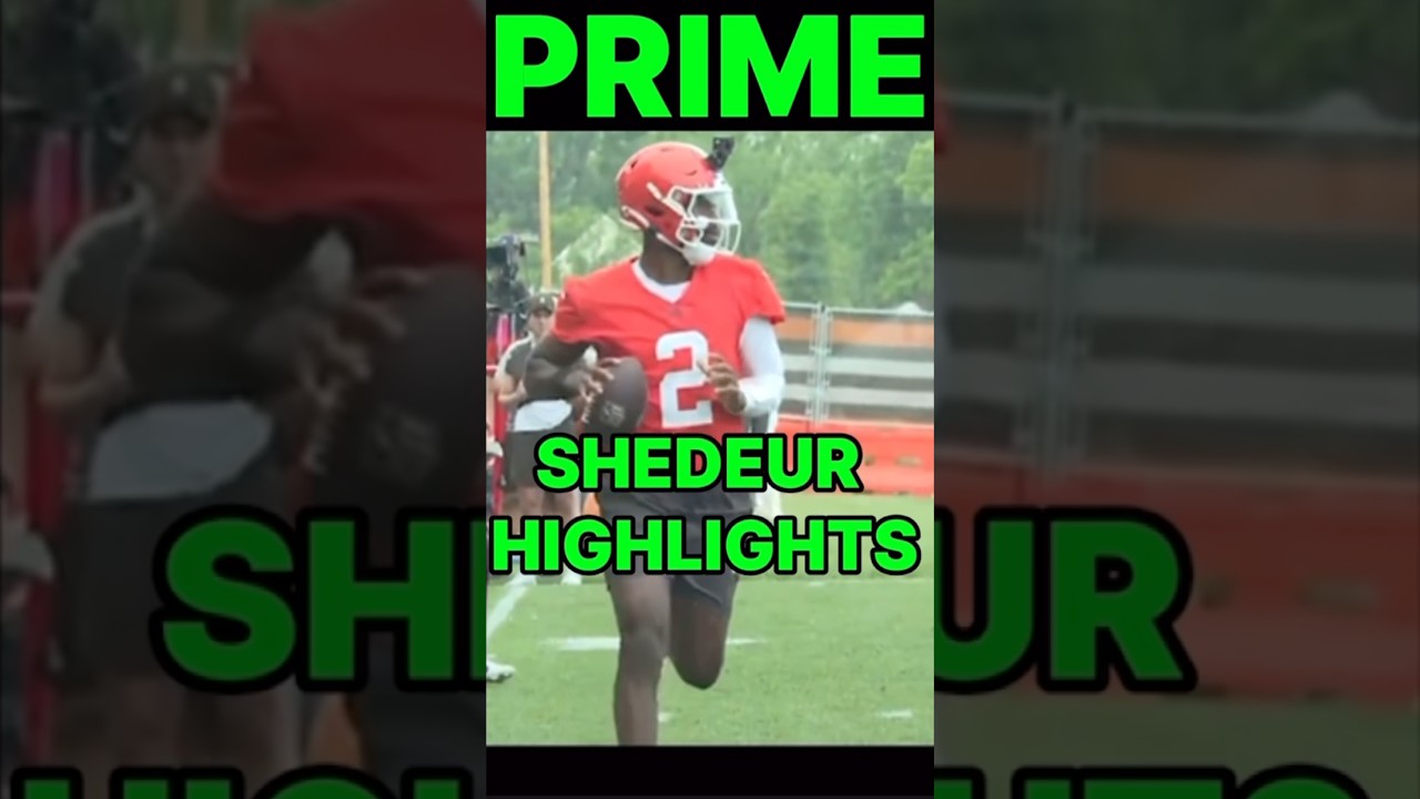 SHEDEUR BALLING! BROWNS OTA HIGHLIGHTS #nfl #espn #s3sports #shedeursanders #deionsanders #browns