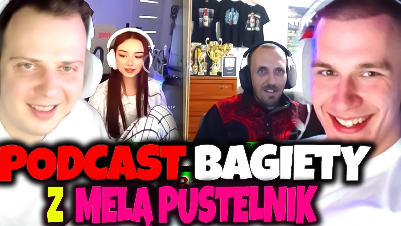 WŁODAR I NITRO OGLĄDAJĄ PODCAST BAGIETY Z MELĄ PUSTELNIK