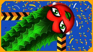 🐍WORMSZONE.IO | Giant Slither Snake Top 01 🤔 | Epic Worms Zone Biggest Snake Gameplay! | Kalun yt screenshot 2