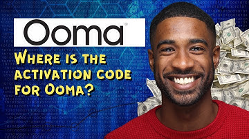 Where is the activation code for Ooma