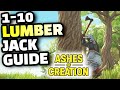 How Long It Takes To Level Lumberjacking 1-10, Rarity, and XP Rates - Ashes of Creation
