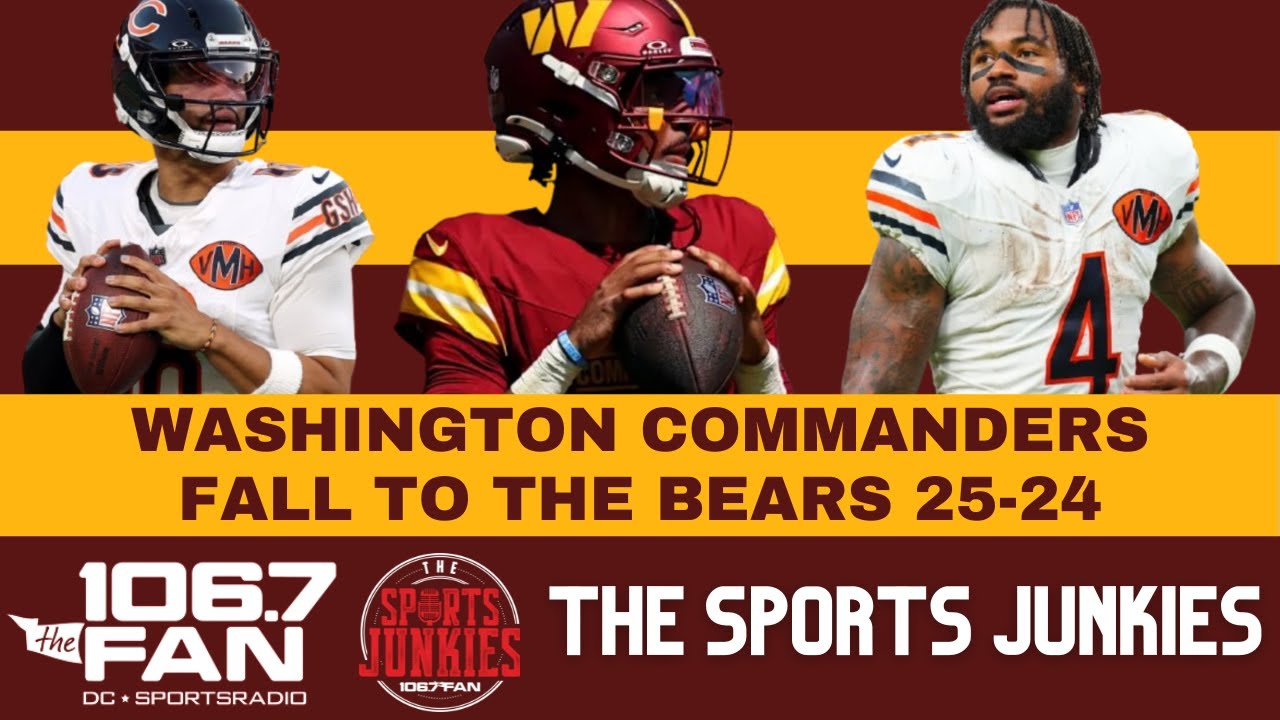 Commanders Fall To The Bears | Sports Junkies