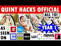 Quint Hacks Year 1 Official All 10 Hacks - Quintuplets Dad Chad Kempel Amy