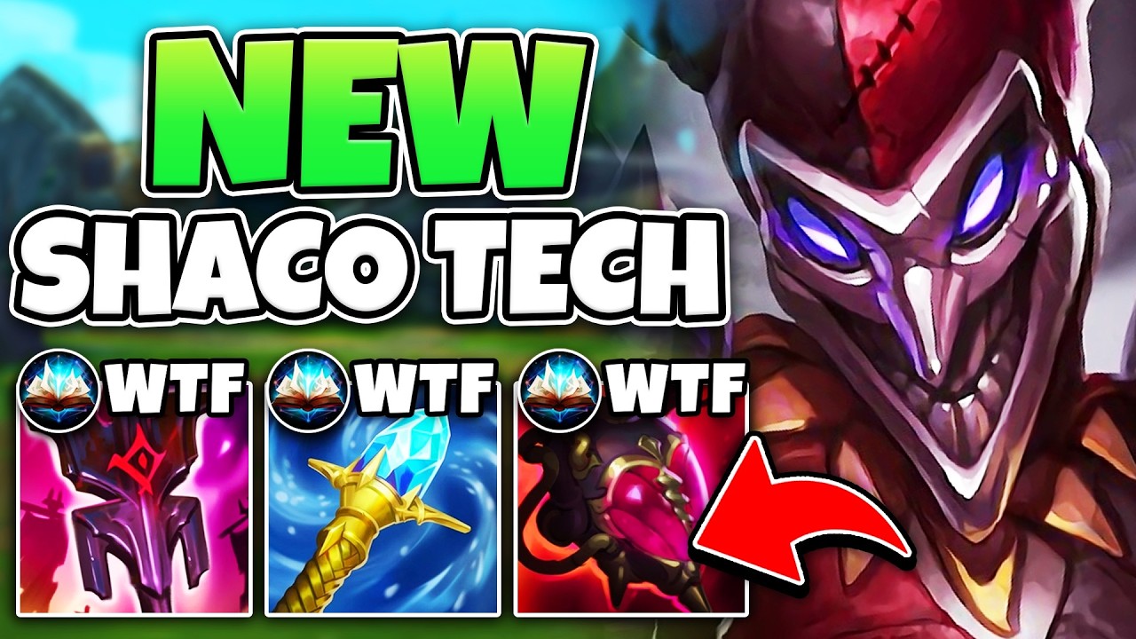 A NEW way to play Shaco in Season 15: Summoner Spellbook is HIDDEN Broken?