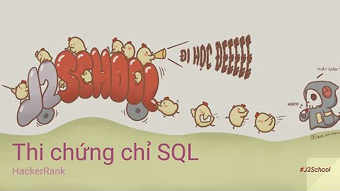 Thi chứng chỉ SQL - HackerRank