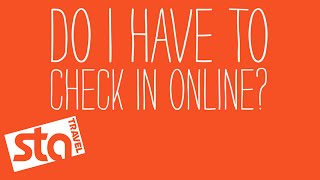 CHECK IN | Flight Help | STA Travel Cares