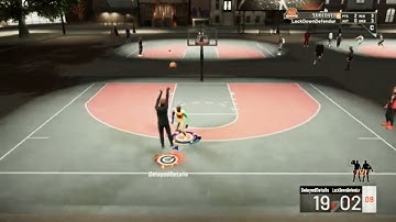 Lil Bill as a BALL HAWK dominates 1v1 court with no badges in NBA 2K20