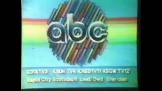 KOTA,  Now KHME (ABC, Now MeTV) Station ID 1987