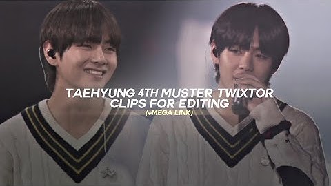 taehyung 4th muster japan twixtor clips! [HD] (+mega link)