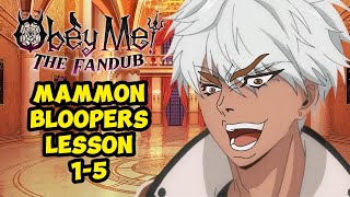 Mammon Bloopers Lesson 1-5 || Obey Me! Fandub
