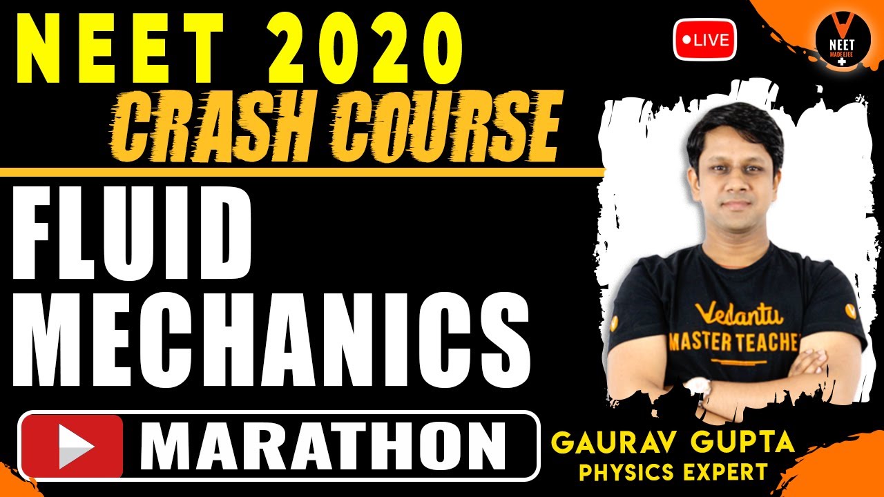Fluid Mechanics Class 11 Physics One Shot Marathon | NEET 2023 Physics | NCERT | CBSE | Gaurav Sir