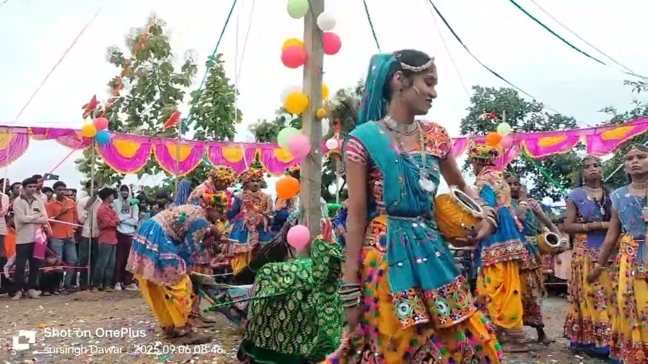 इलाका तुम्हारा धमाका हमारा गरबा मंडल बाबदडAT JHOPALI JMD GROUP JHOPALI 2025