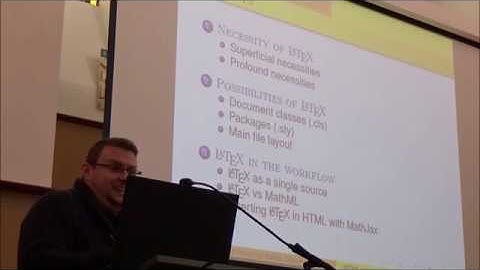 EDACA. Francisco García-Pacheco: LaTeX para la edición científica