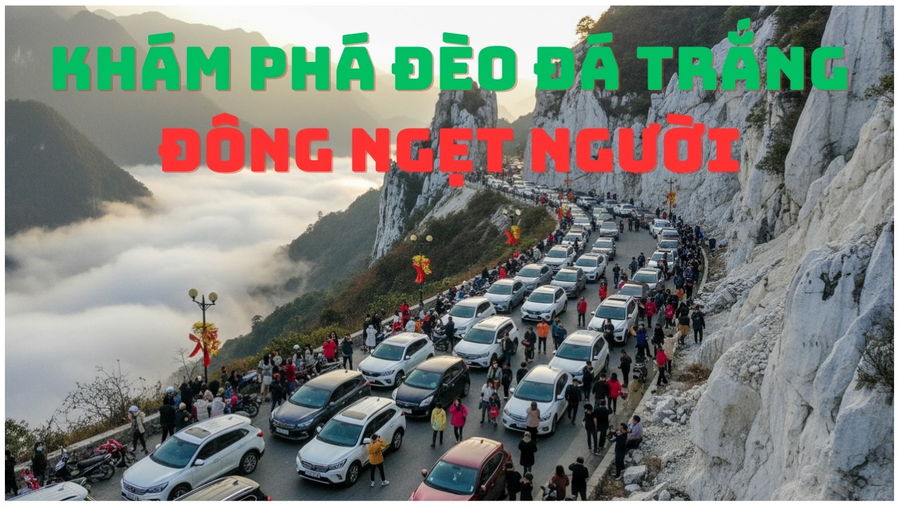 Khám Phá Đèo Đá Trắng Ngày Mùng 5 tết: Dòng Người Nô Nức Du Xuân