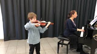 J.B. Accolay Concerto No.1, Yoav Kremer, 8 years old