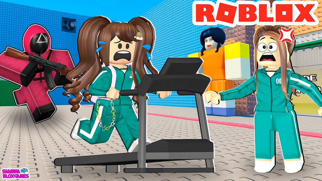 CORRA E TREINE PARA FUGIR DA PRISÃO DO ROUND 6 do ROBLOX! (Squid Game)